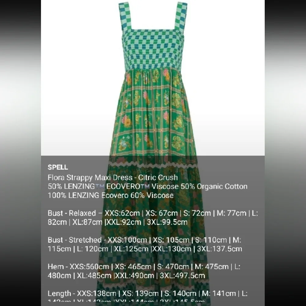 Spell Flora Strappy Maxi Dress - Picture 6 of 14